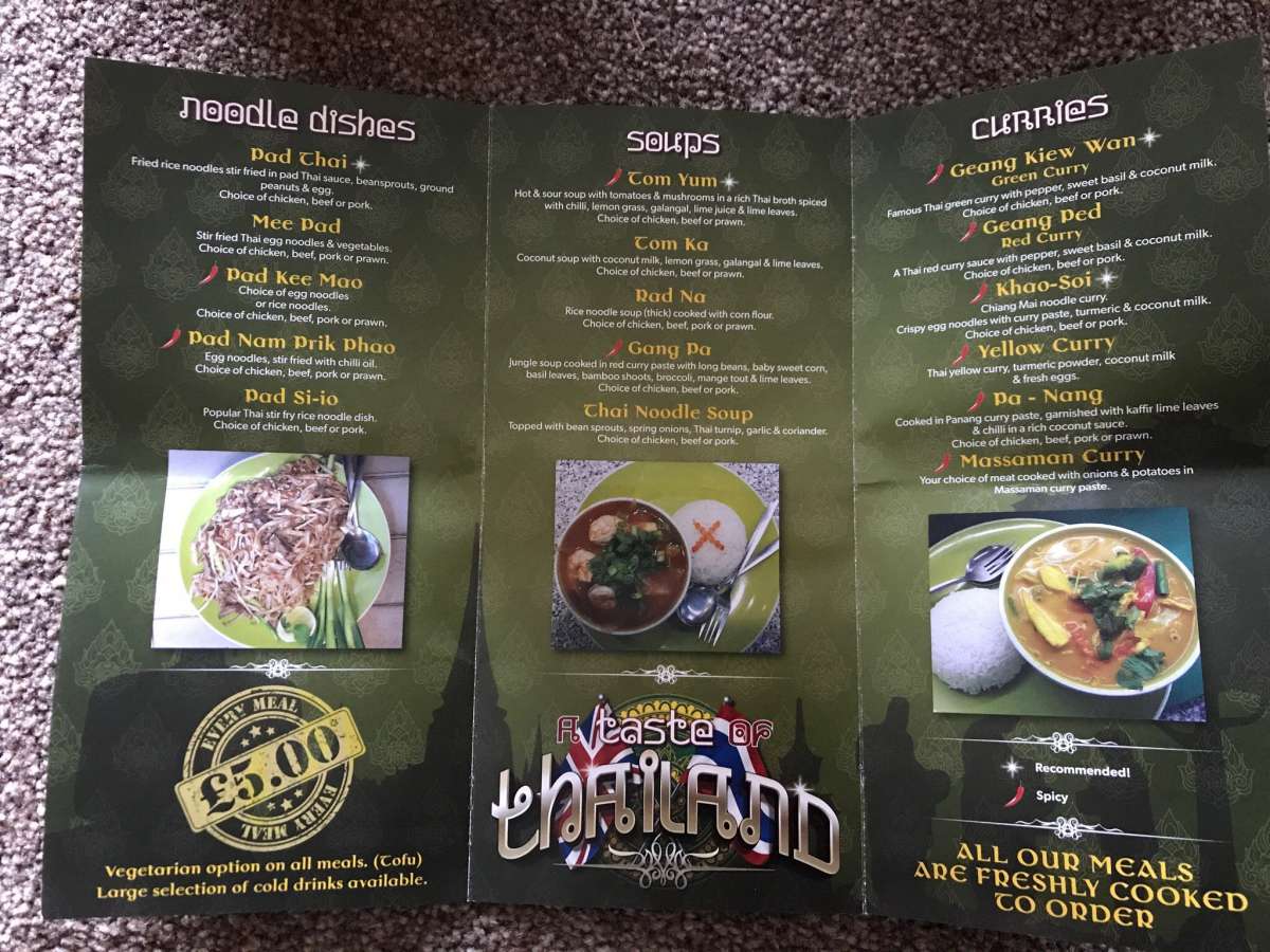 Taste Of Thailand Restaurant Best Food Delivery Menu Coupons